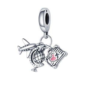 925?Silver Canadian Beaver and Maple Leaf Charm